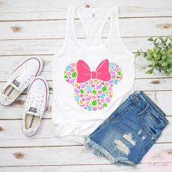 disney easter tank, easter minnie ears tank, easter ears disney tank, disney mouse ears shirt, disney tank top, disney t