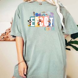 disney epcot shirt, epcot center shirt, mickey and friends, family trip 2023 shirt, disney trip shirt, comfort colors sh