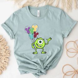 disney monsters inc shirt, monsters university shirt, mickey balloon shirt, sully mike wazowski shirt, disney monster sh