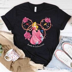 disney princess mickey head shirts, sleeping beauty shirts, aurora shirt, disney co shirt, disney kids shirt, princess b
