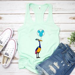 disney tank top, disney up tank, up house shirt, kevin up shirt, pixar up shirt, disney vacation shirt, disney world tan