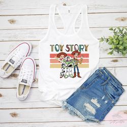 disney toy story tank, toy story tank, disney alien tank, woody tank top, pixar tank top, disney friend tank, disney vac