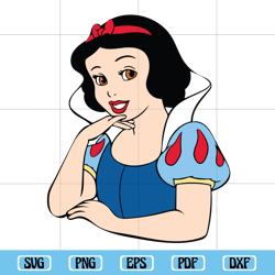 snow white disney princess svg cricut, disney svg, snow white svg, disney princess svg