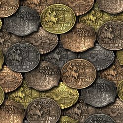 rodeo buckles 24 seamless tileable repeating pattern