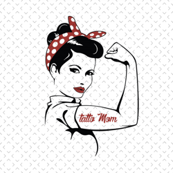 tattoo mom, svg files for silhouette, files for cricut, svg, dxf, eps, png instant download