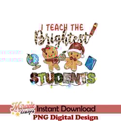 i teach the brightest students sublimation