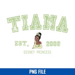 Tiana Est.1937 Disney Princess Png, Princess Family Trip 2023 Png, Tiana Princess Png Digital File