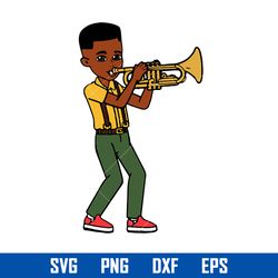 Gracie's Boy With Saxophone Svg, Gracie's Boy Svg, Gracie's Corner Svg, Png Dxf Eps File