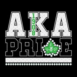 aka pride 1908, sorority svg, aka girl gang svg, aka svg, aka sorority svg, alpha kappa alpha, aka 1908, aka gift svg, a