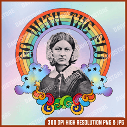 florence nightingale groovy nurse go with flo retro rainbow png, go with the flo png, nurse mom png, nurse educator png