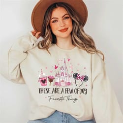 these are a few of my favorite things shirt, disney valentine's day shirt, happy valentine's day shirt, mickey and frien