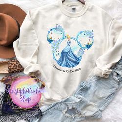 disney princess mickey head sweatshirts, cinderella sweatshirt, cinderella co hoodie, disney kids, princess birthday cre