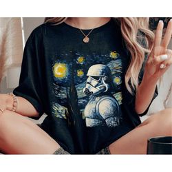 star wars stormtrooper starry night shirt / star wars celebration / may the 4th be with you / galaxy's edge t-shirt / st