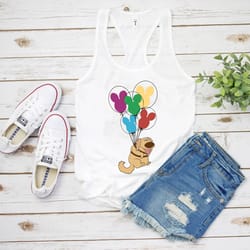 disney tank top, disney up tank, pixar tank top, disney balloon tank, mickey balloon tank, up balloon shirt, disney worl