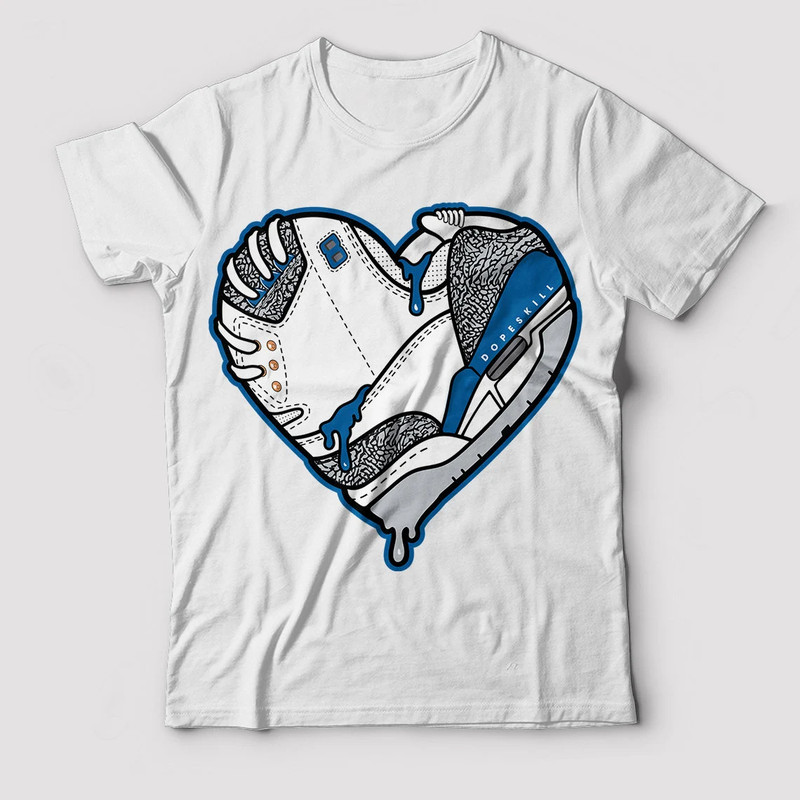 Heart Unisex Sneaker Shirt, Retro Wizards 3s Tee, Jordan 3 Wizards Dope Skill T-Shirt, Hoodie, Tanktop, Longsleeves