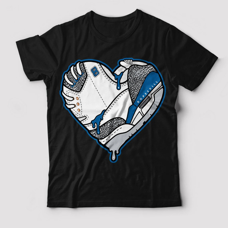 Heart Unisex Sneaker Shirt, Retro Wizards 3s Tee, Jordan 3 Wizards Dope Skill T-Shirt, Hoodie, Tanktop, Longsleeves