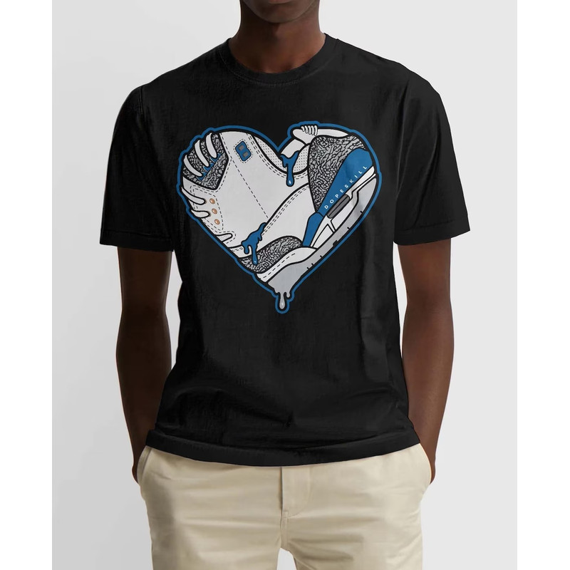 Heart Unisex Sneaker Shirt, Retro Wizards 3s Tee, Jordan 3 Wizards Dope Skill T-Shirt, Hoodie, Tanktop, Longsleeves