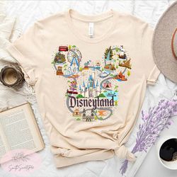 disneyland shirt, vintage disneyland shirt, mickey ear shirt, mickey shirt, vintage disney shirt, disney vacation shirt,