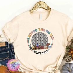 epcot center shirt, world traveler shirt, vintage epcot shirt, disney kids, disney world shirt, epcot world showcase shi