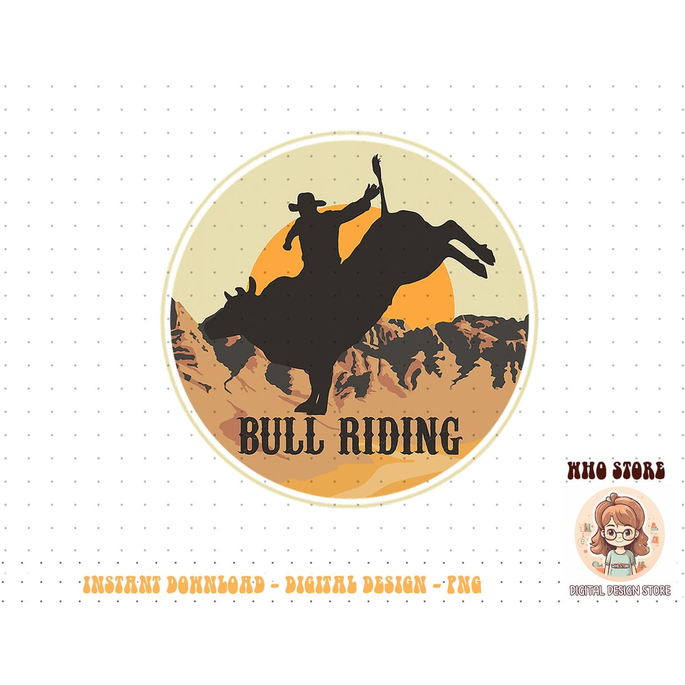Bull Riding Bullriding Cowboy Western Rodeo Gift T-Shirt copy.jpg