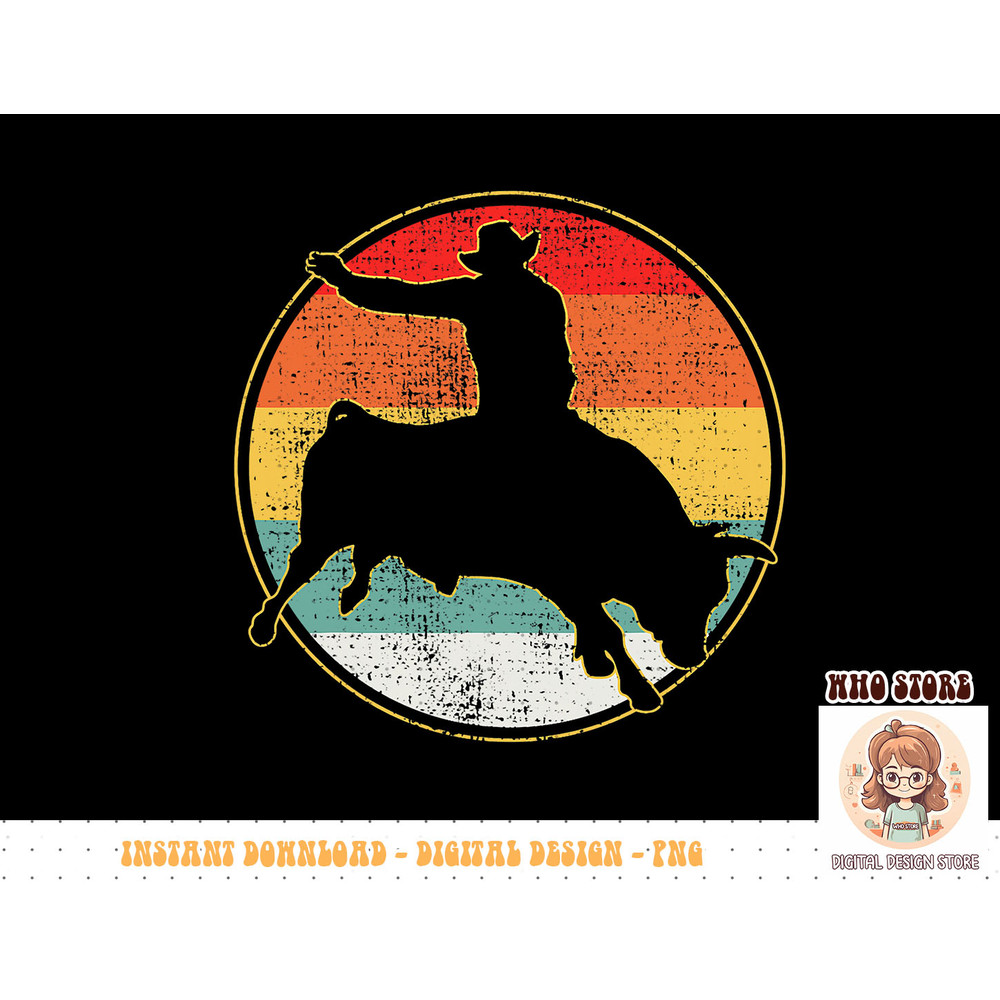 Bull Riding T-Shirt Cowboy Tshirt Western Tee Vintage T-Shirt copy.jpg