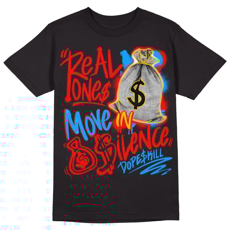 Real Ones Move In Silence Unisex Sneaker Shirt, Retro Fruity Pebbles Dunks Tee, Fruity Pebbles Dunks Dope Skill T-Shirt