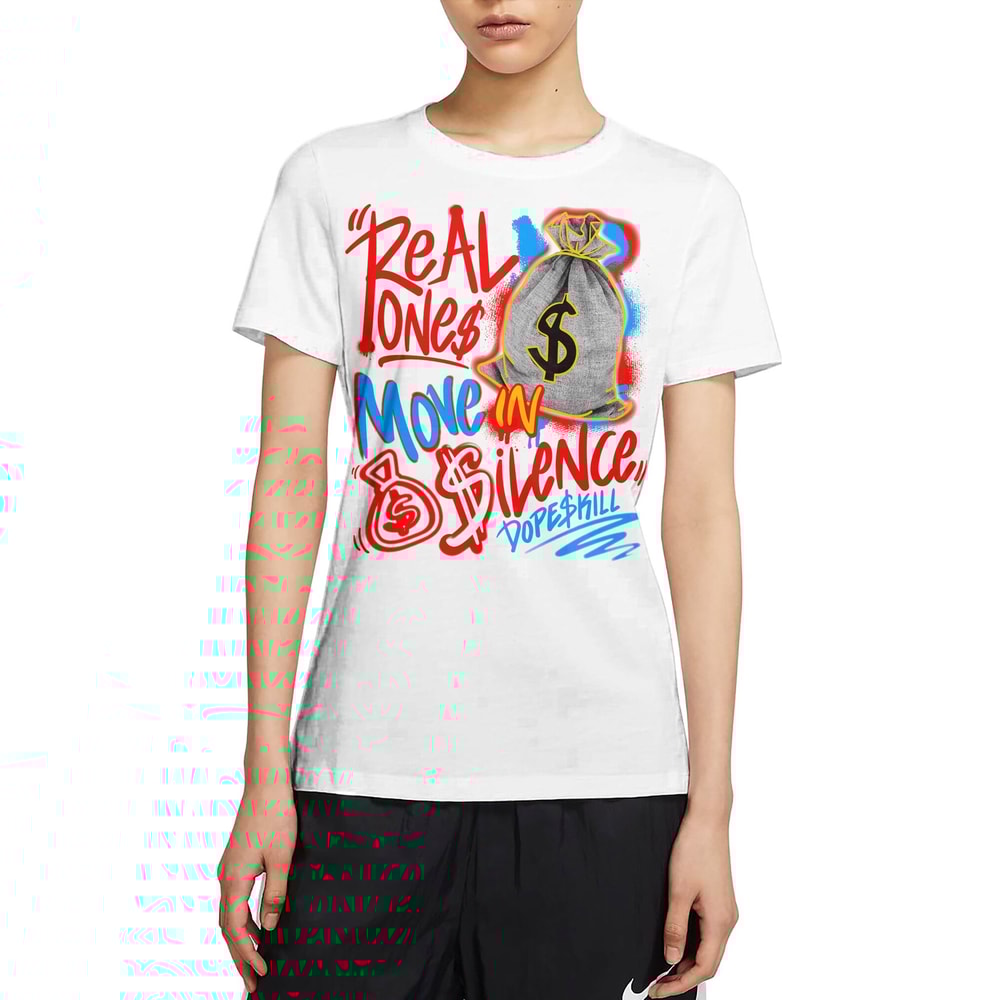 Real Ones Move In Silence Unisex Sneaker Shirt, Retro Fruity Pebbles Dunks Tee, Fruity Pebbles Dunks Dope Skill T-Shirt