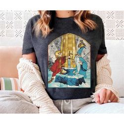 retro arthur and merlin shirt / the sword in the stone tee / walt disney world t-shirt / disneyland family trip / funny