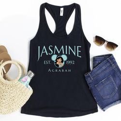 jasmine tank top, disney tank top, jasmine princess shirt, jasmine disney shirt, disney princess shirt, disney vacation