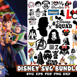 4000 disney svg bundle, disney svg, mickey svg