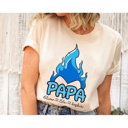 custom name hades hercules disney villains papa shirt / father and son / father's day gift / disney dad shirt / personal