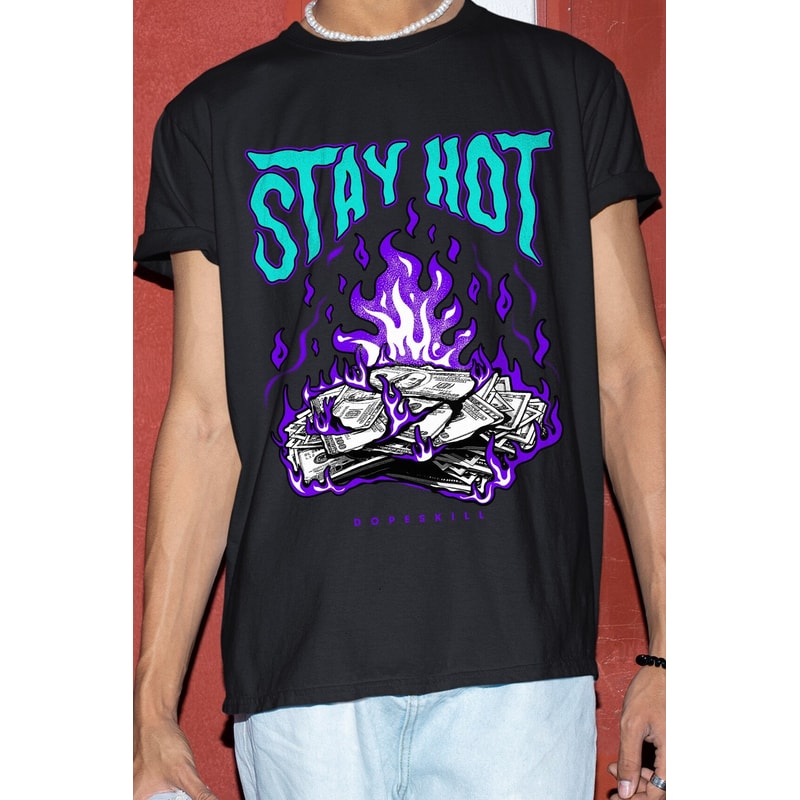 Stay Hot Unisex Sneaker Shirt, Retro Alternate Grape 5S Tee, Jordan 5 Alternate Grape T-Shirt, Hoodie, Tanktop