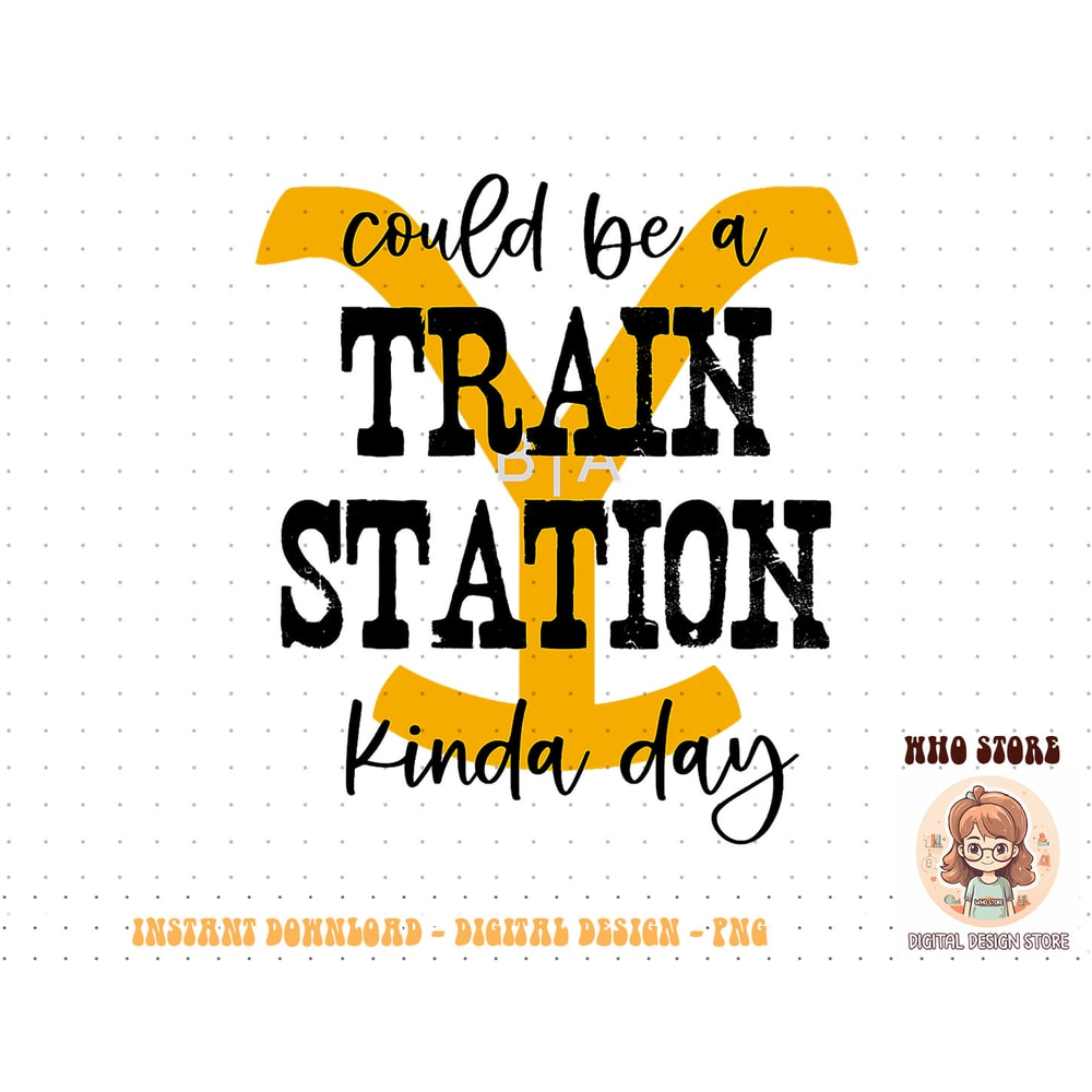 Could be a Train Station Kinda Day T-Shirt copy.jpg