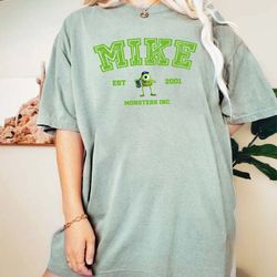 mike wazowski shirt, disney monsters inc shirt, monsters university shirt, disney trip shirt, comfort colors shirt, xt-0
