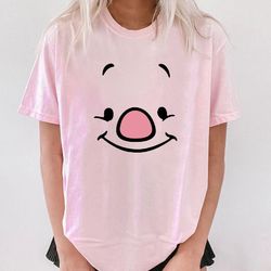 piglet shirt, winnie the pooh shirt, piglet and pooh shirt, disney character shirt, disney vacation shirt, comfort color