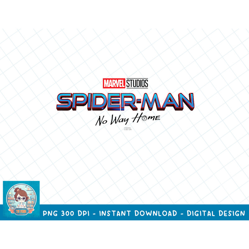 Marvel Spider-Man No Way Home Movie Logo Black T-Shirt copy.jpg