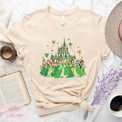 princess st. patrick's day shirt, princess shirt, disney st. patrick's day shirt, disney balloons shamrock shirt, disney