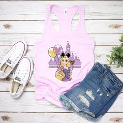 rapunzel tangled tank, disney tangled tank, disney princess tank, tangled tank top, disney balloon tank, disney princes