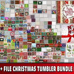 300 file christmas tumbler bundle png