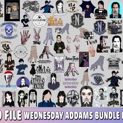 320 file wednesday addams bundle png