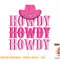 Howdy Rodeo Pink Cowgirls Hat T-Shirt copy.jpg