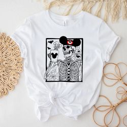 skeleton mickey shirt, disney skeleton shirt, mickey mouse shirt, disney trip shirt, disney vacation shirt, disney vacat