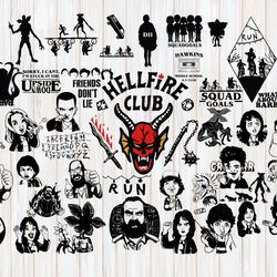 620 file mega bundle stranger things svg