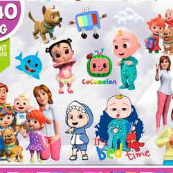 850 cocomelon christmas bundle svg