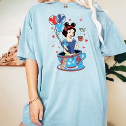 snow white shirt, snow white princess shirt, seven dwarfs shirt, disney world shirt, family vacation shirt, comfort colo