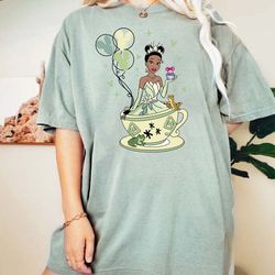 tiana shirt, tiana princess shirt, princess and frog shirt, disneyland shirt, disney vacation shirt, comfort colors shir