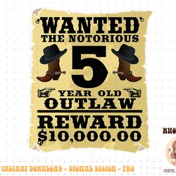 kids 5 year old cowboy birthday party wild west western 5th gift png