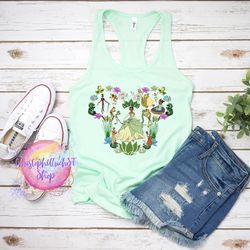 tiana tank top, tiana princess tank, princess birthday tank, disney kids tank, magic kingdom tank, disneyland tank top