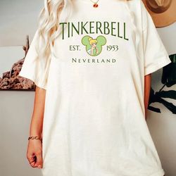 tinkerbell shirt, disney princess shirt, disney tinkerbell shirt, disney character shirt, disney trip shirt, comfort col