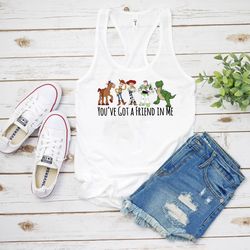 toy story tank top, disney pixar tank, disneyworld tank top, disney vacation tank, toy story group shirt, disney toy sto